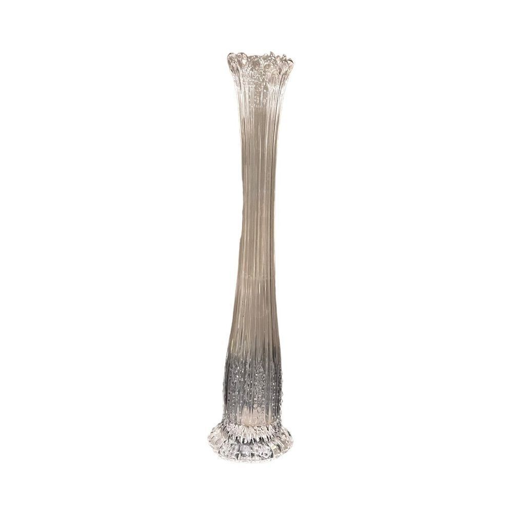 ‎Clear tall glass vase